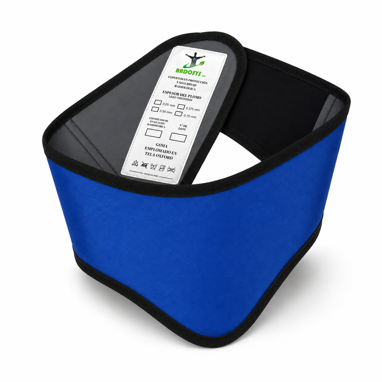 COLLARIN EMPLOMADO - ADELANTE -AZUL